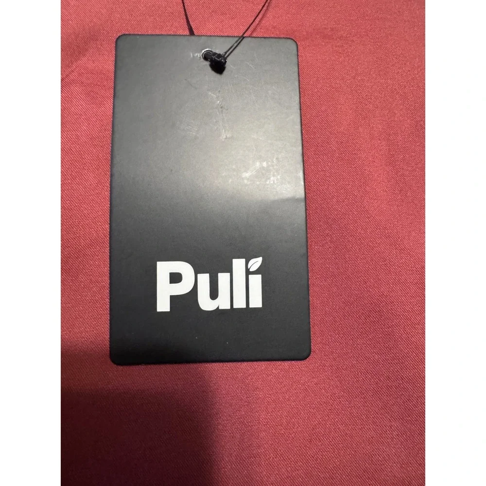 Puli Mens Stretch Woven Golf Shorts Washed Red Size‎ 32 PUSHT0595WD32 NWT